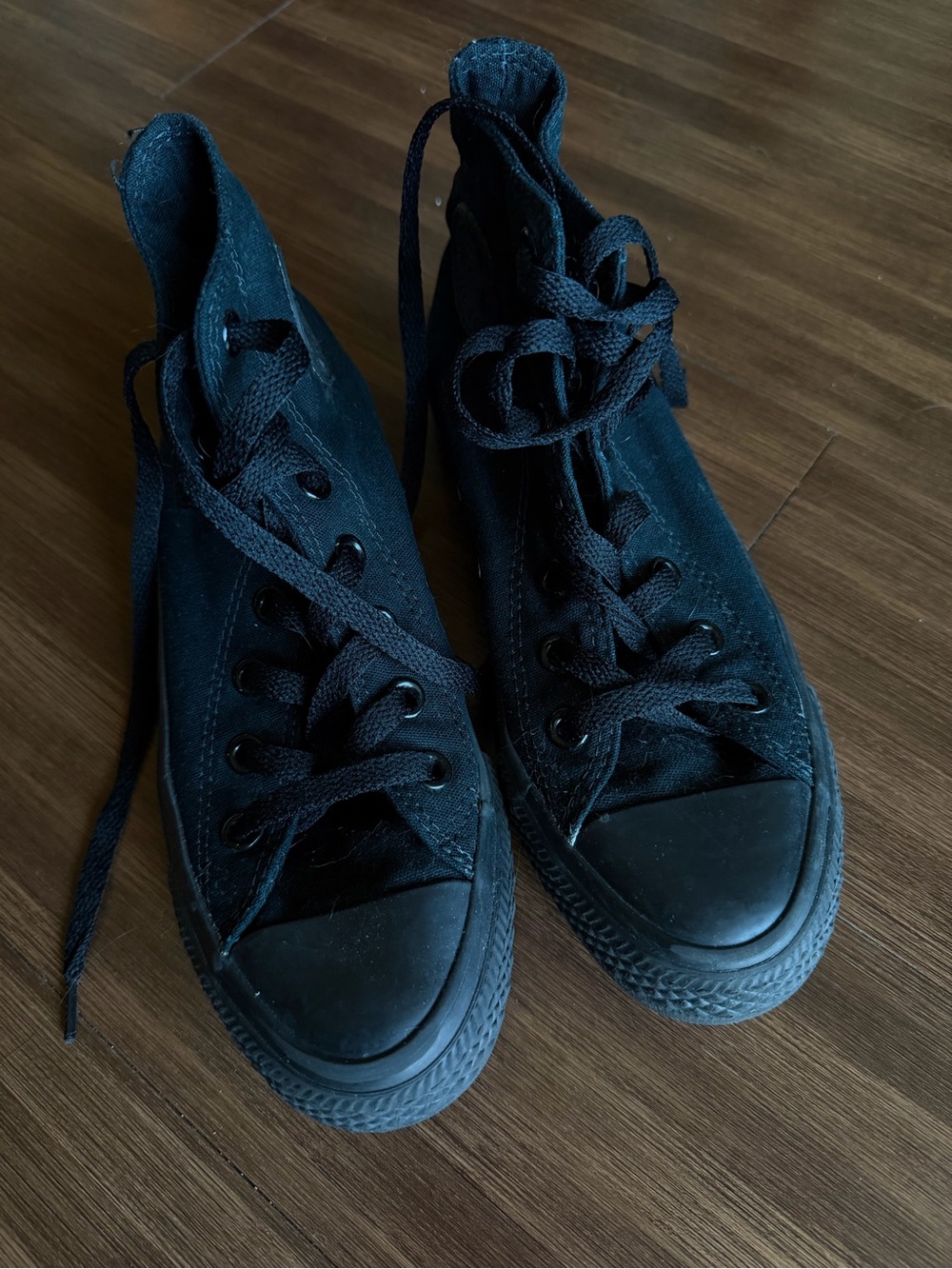 Converse Black High-Top Canvas Sneakers